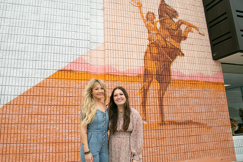 Mission American Honey Hair Co. owners Sadie Rucker and Sadie Gourley