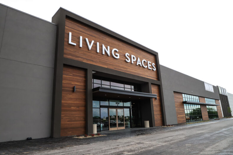 Living Spaces has opened its first KC-area and first Kansas showroom and store at 12381 W 95th St. in Lenexa.