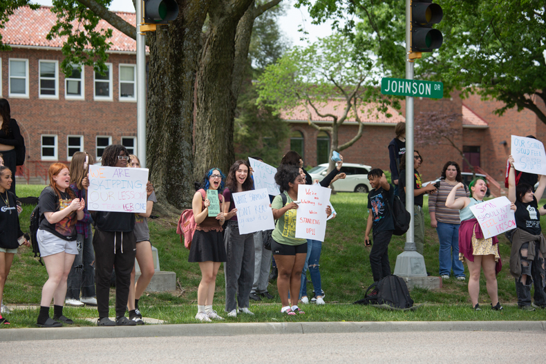 SM North walkout Sullivan