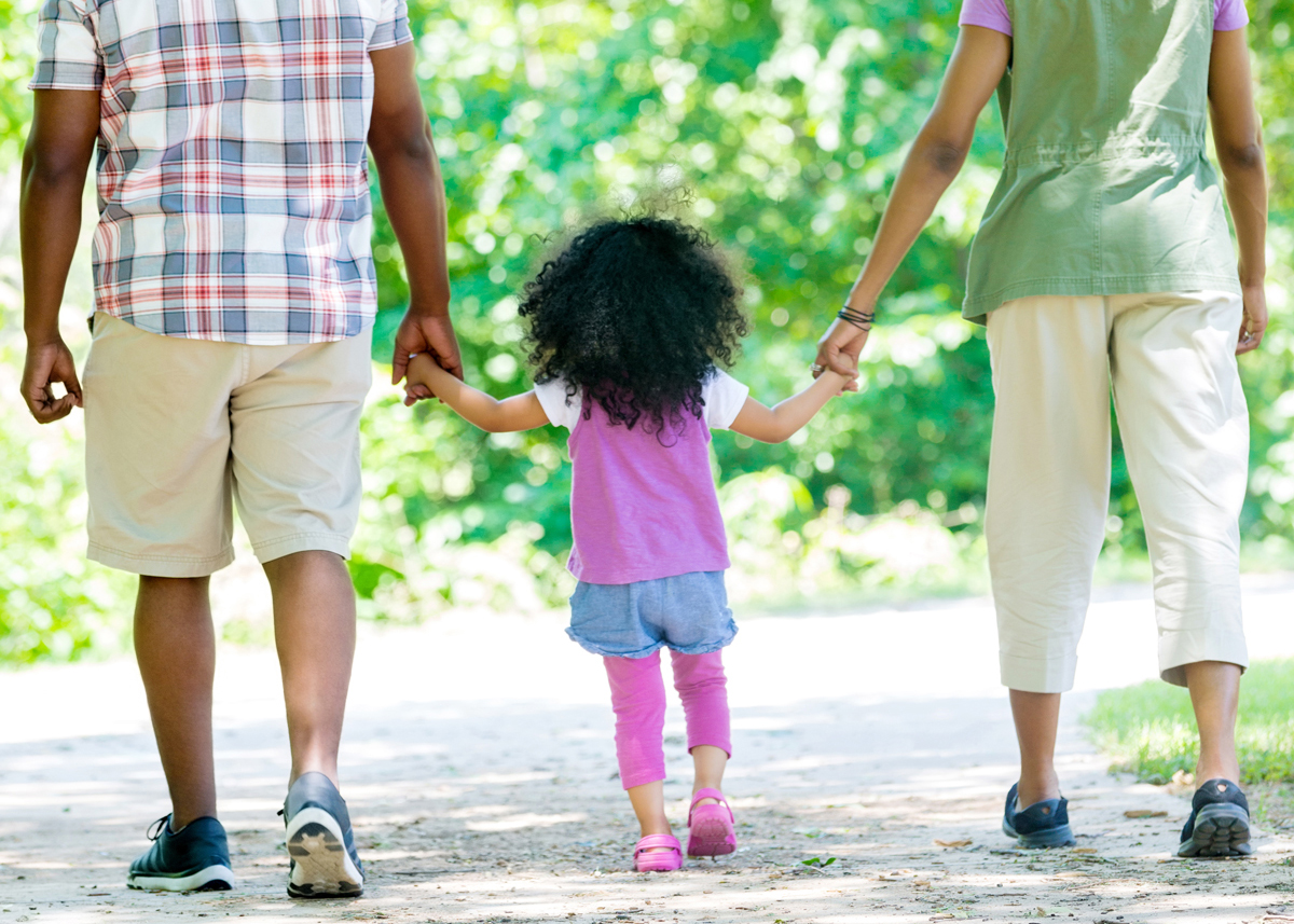 Walk Easy. Read Your Community: Walk and Read is family fun in the park