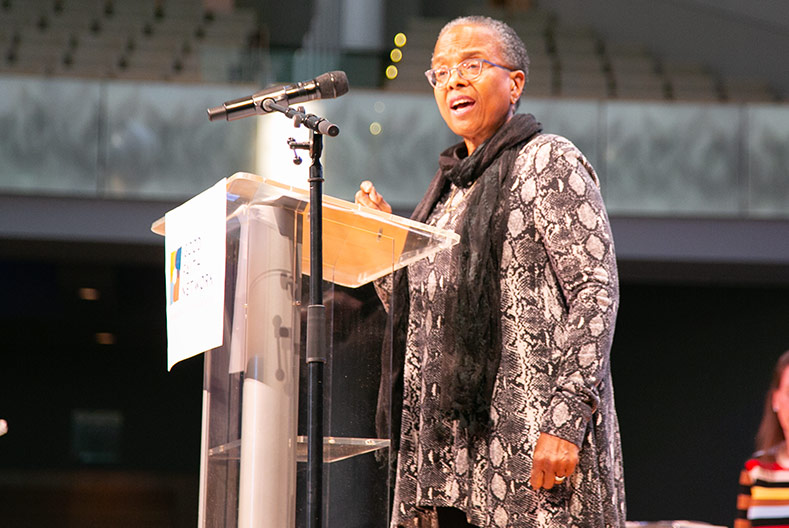 Johnson County Good Faith Network leader Pastor Cheryl Bell 