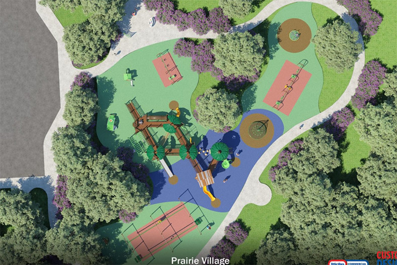 Prairie Village Harmon Park price tag increases. 