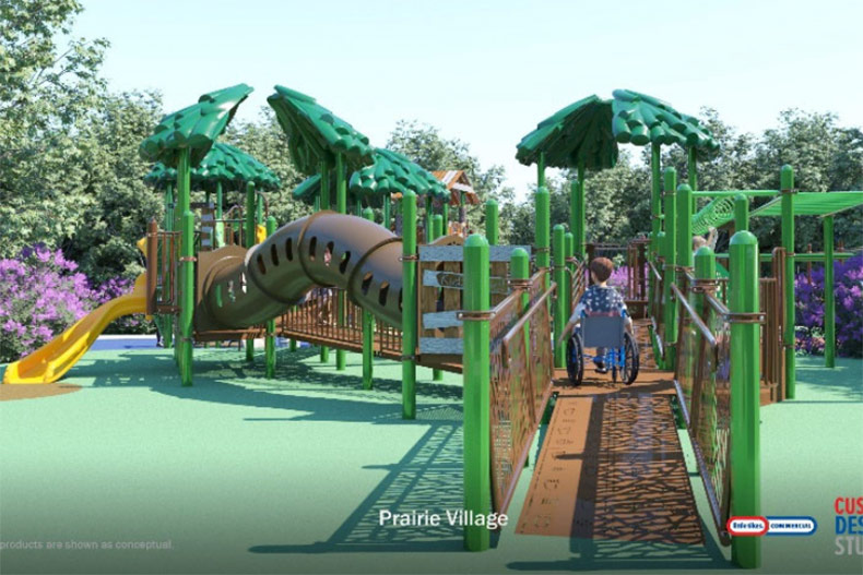 Prairie Village Harmon Park improvements 