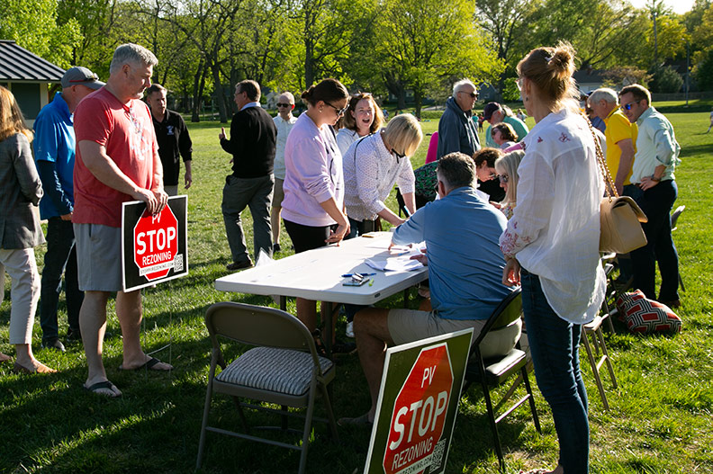 Rezoning Prairie Village ballot