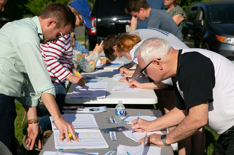 Petitions for rezoning Prairie Village ballot language is signed by residents
