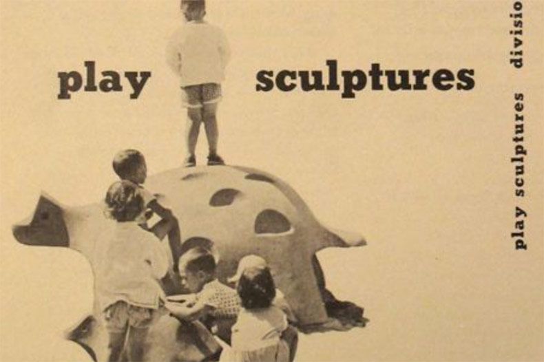 Prairie Village Tommy the Turtle play structure ad from the 1950s.