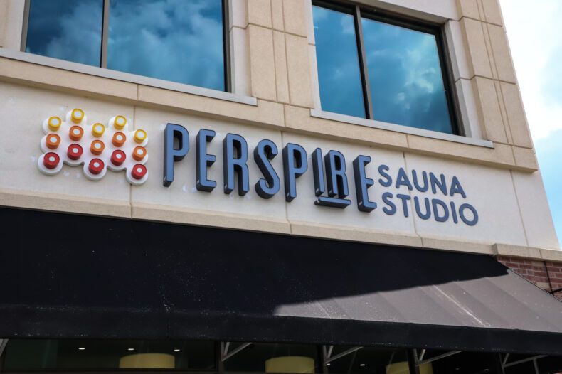 A new Perspire Sauna and Studio franchise opens this week in the Lenexa City Center. It sits at 16812 W 89th St.
