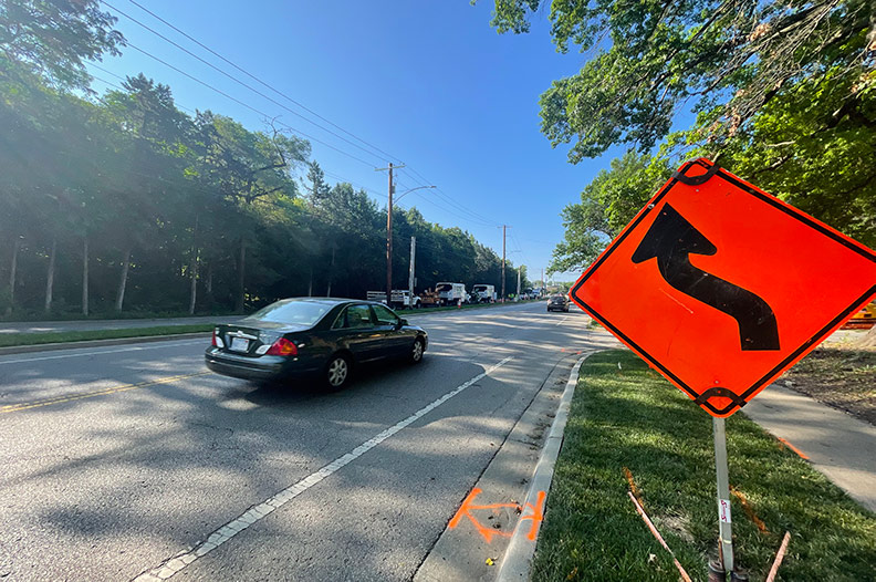 Mission Road closure