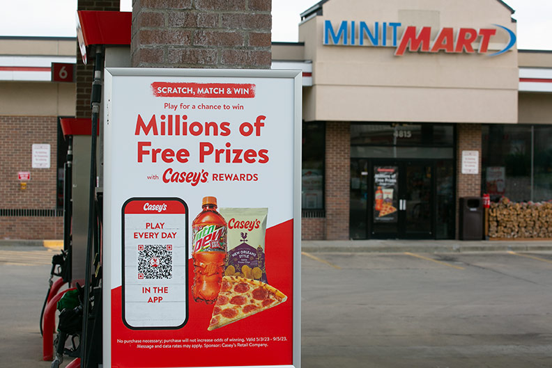 Casey's Mission is opening on July 20, and the chain is also opening a location — with fuel — in Roeland Park, pictured above. 