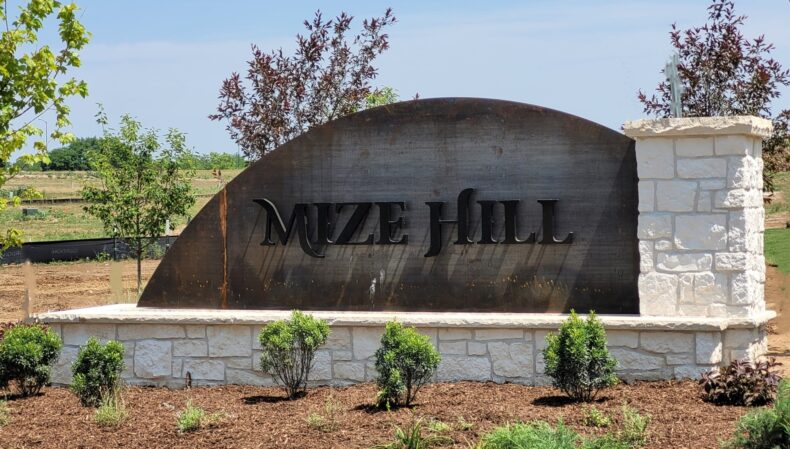 The Mize Hill neighborhood in west Lenexa, which features twin villas, is moving forward. Future neighbors can reserve lots and select floor plans, or purchase a completed spec villa.