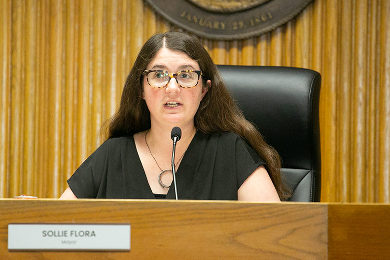 Mission Mayor Sollie Flora speaks on the Mission Gateway agreement being terminated.