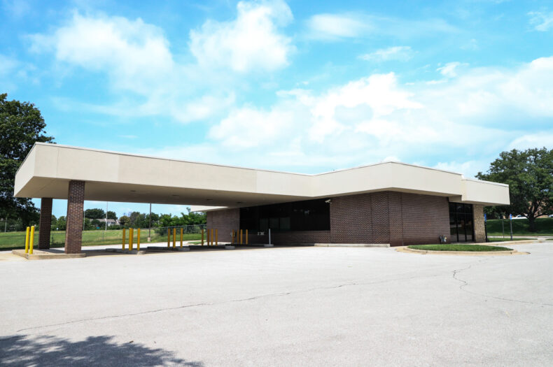 The Commerce Bank branch at the corner of Pflumm Road and Shawnee Mission Parkway has been closed for some time.