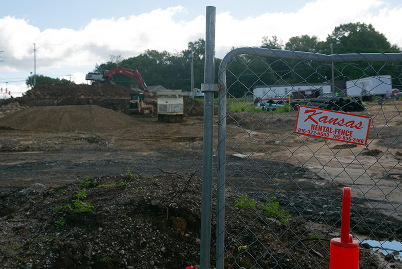 Merriam Grand Station construction site