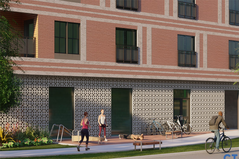 Mission Bowl second apartments.