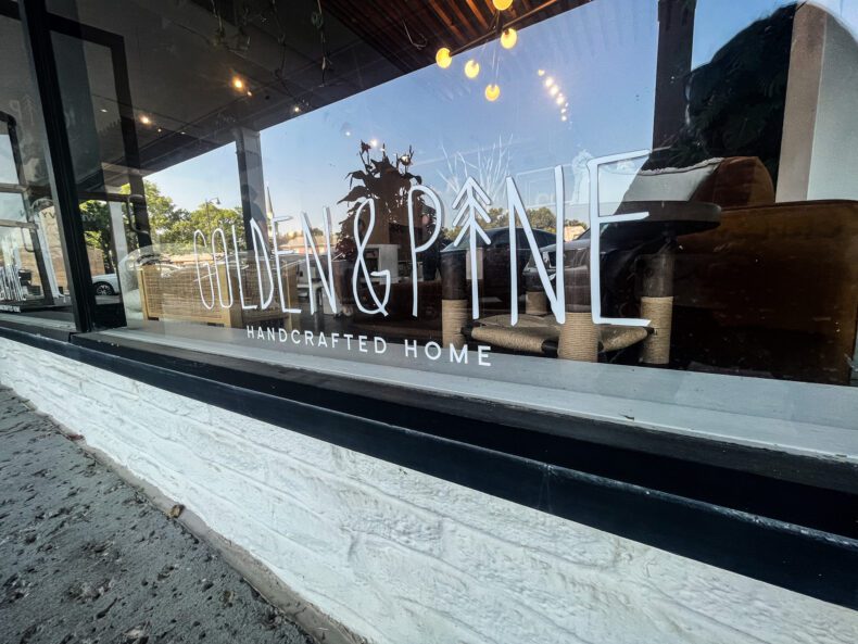 Golden & Pine is closing.