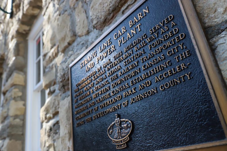 Strang Car Barn in downtown Overland Park