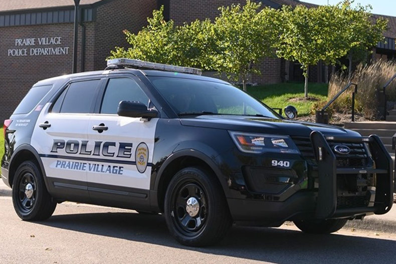 Prairie Village police SUVs