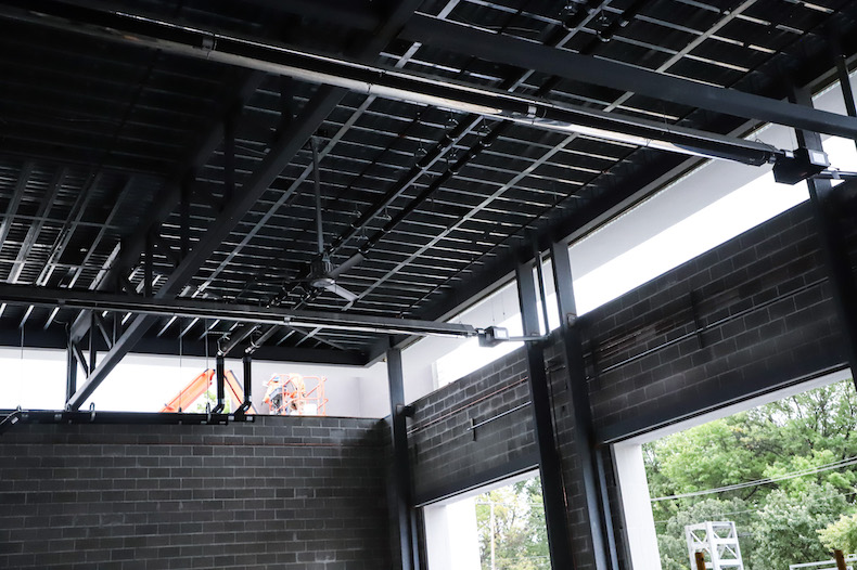 Overland Park works on its reconstruction of Fire Station #41 near Conser and 75th Street.