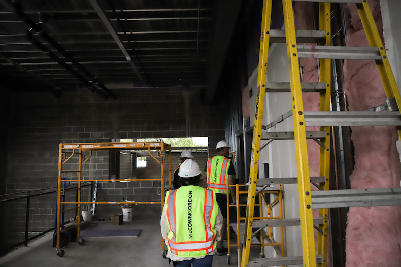 Overland Park is rebuilding its Fire Station #41 near Conser and 75th Street.