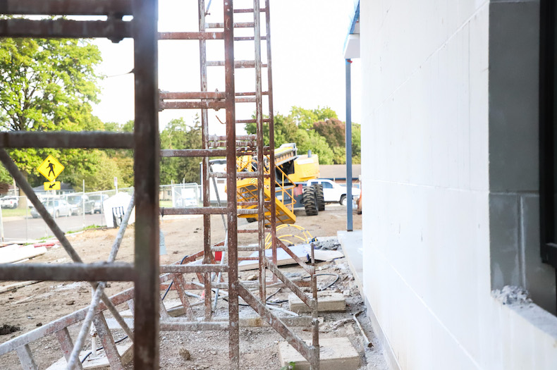 Overland Park reconstruction of its Firehouse No. 41 near Conser and 75th Street.