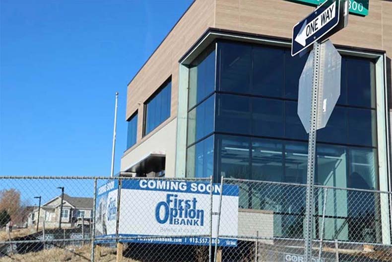 First Option Bank opening first Johnson County branch