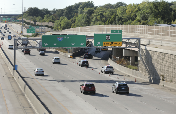 I69 Ramps at U.S. 69 junction with I-435 closed again Tuesday night