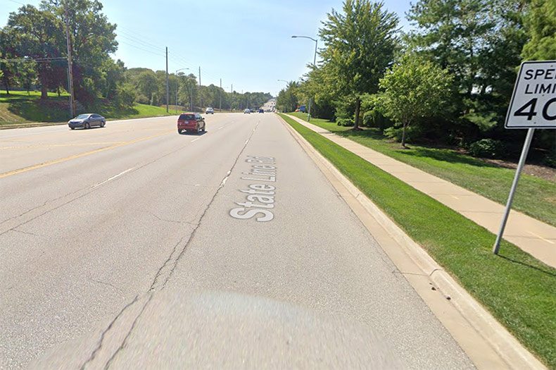 State Line Check JoCo Notes: Leawood stretch of State Line partly closed