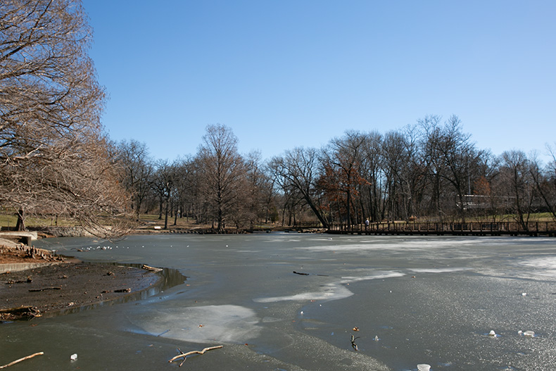 Hazel Krebs' memoir details a day when she sat on a park bench for hours and looked at Antioch Park's south lake contemplating life. 