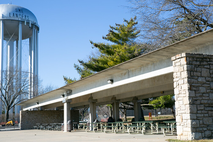 Prairie Village Harmon Park updates include a renovation of the pavilion, above.