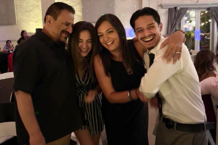 Lisa Lopez-Galvan, center right, died following a shooting at the Kansas City Chiefs victory rally on Wednesday. Photo via Lisa Lopez-Galvan Facebook page.