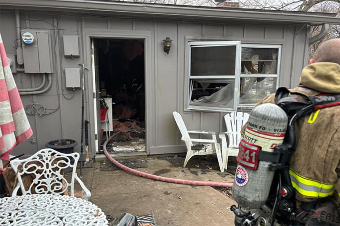Dog killed, 4 residents displaced in Overland Park triplex fire