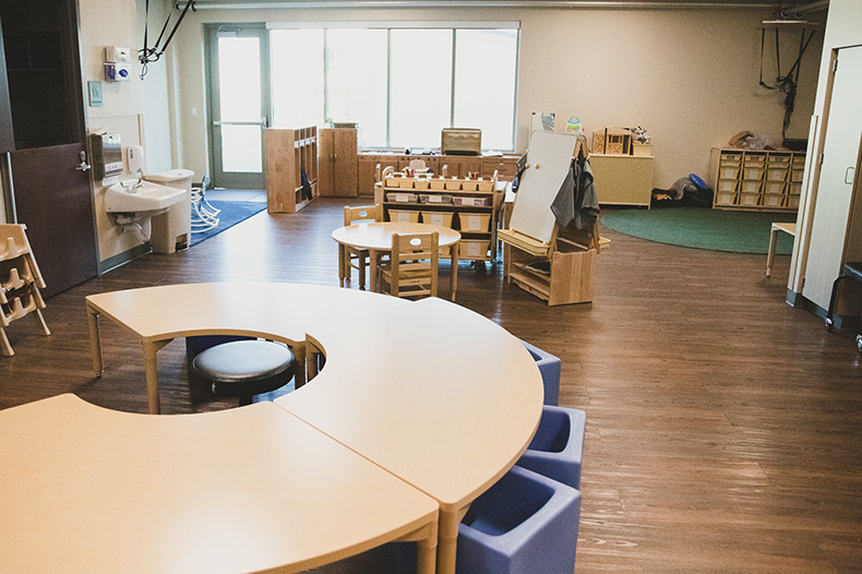B.E. Smith Family Center classroom