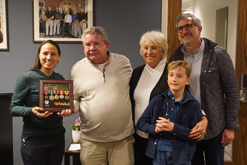 Sharice Davids Goff Family