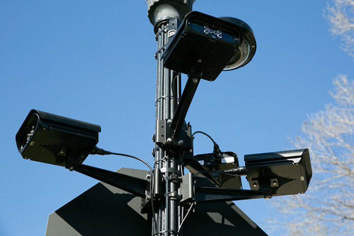 License plate readers.