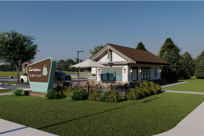 Caribou Coffee in Olathe.