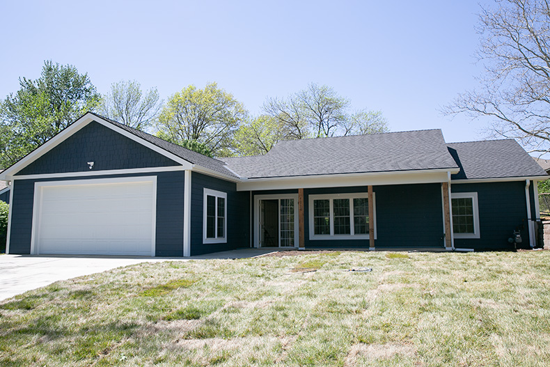 The first-ever house that Friends of JCDS has built from scratch.
