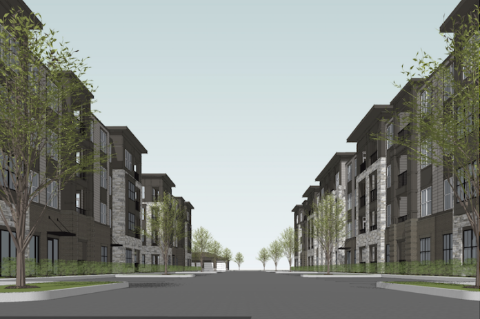 Thompson Thrift plans to build about 300 apartments near 97th Street and Metcalf on the former Metcalf South shopping mall site.