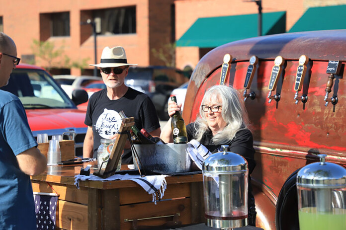 On Wednesday, Olathe started a new downtown event called 