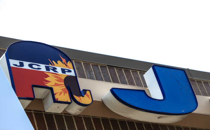 The Johnson County Republican Party office in Overland Park.