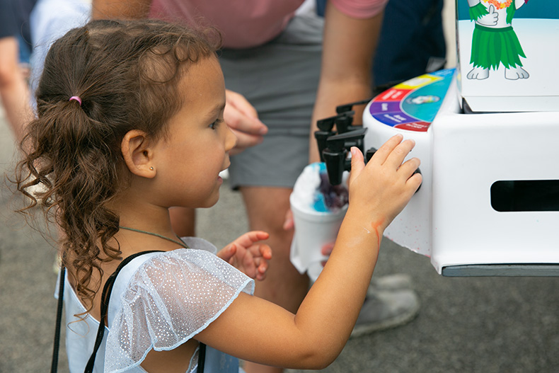 VillageFest 2024 snow cones