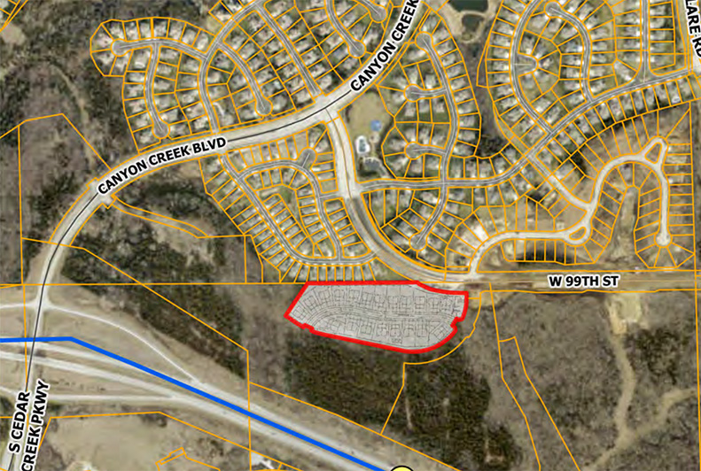 Cedar Canyon Attached Villas Map
