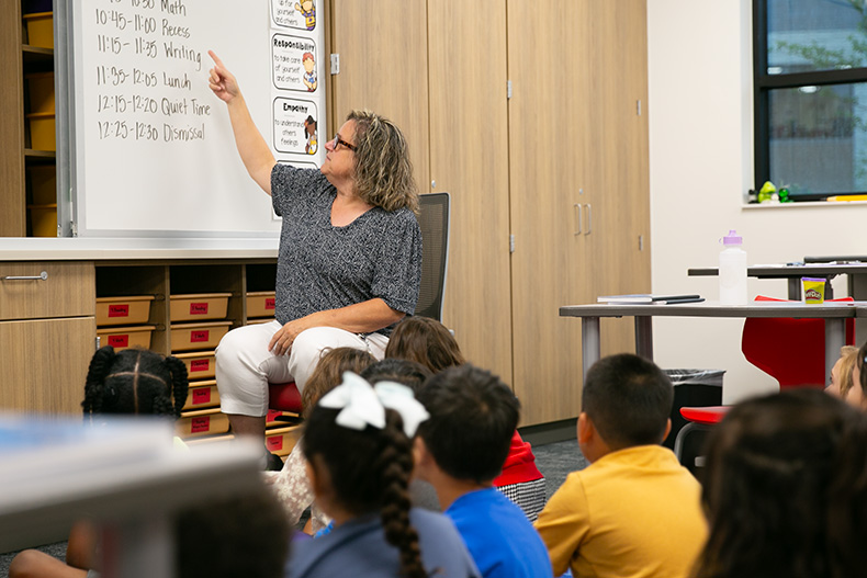 Rushton Elementary new building