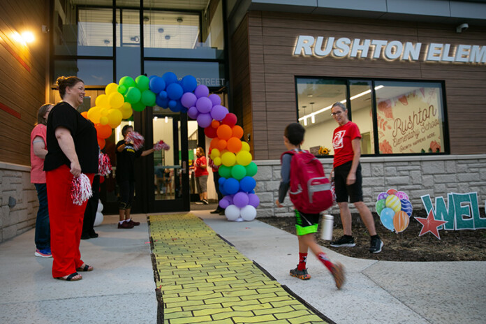 Rushton Elementary new building