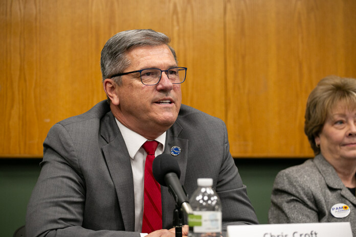 Chris Croft is running for reelection to Kansas House 8 in November 2024.