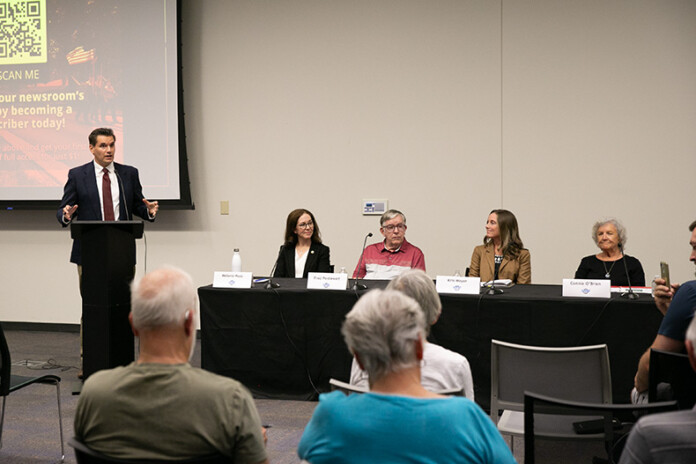The Johnson County Post hosted a forum Tuesday, Sept. 17, for candidates running for State Board of Education in the November 2024 election.