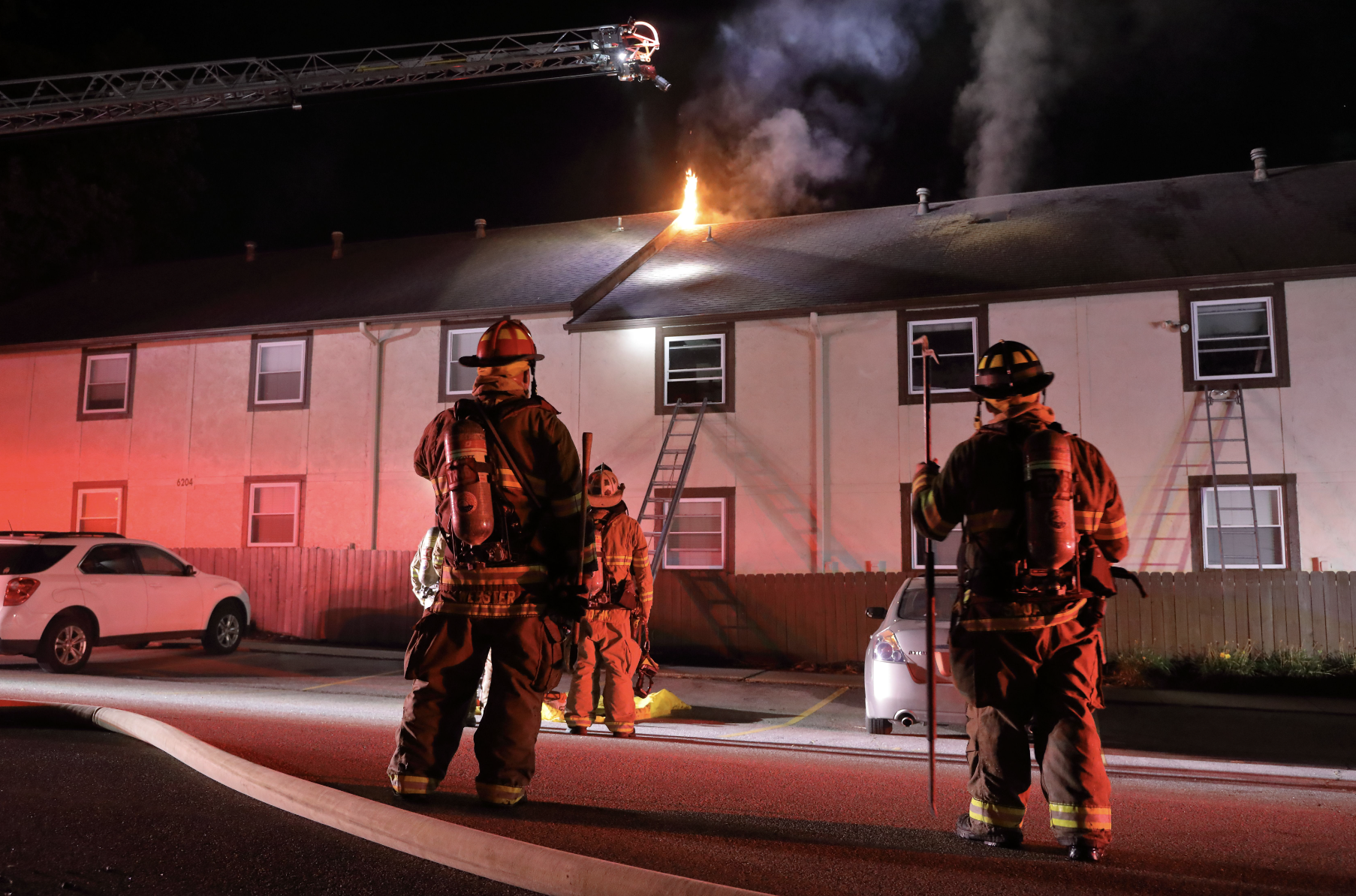 Overland Park apartment fire displaces residents in 16 units
