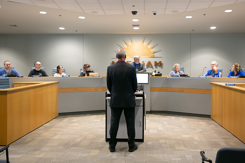 Merriam City Council in September 2024