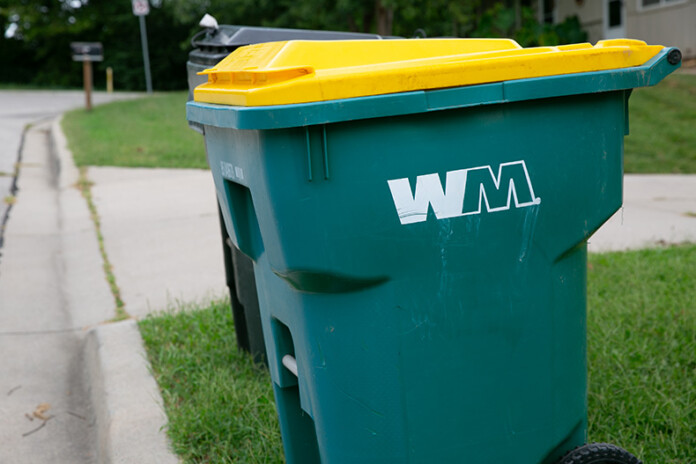 Waste bins in Merriam