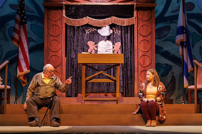 Dress rehearsal this week of "Tree of Life." Photo courtesy The White Theatre.