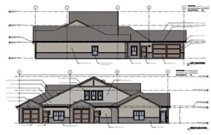A preliminary rendering of the triplexes planned near 159th and Mission Road.